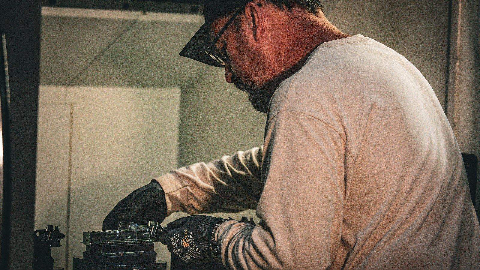 Watchtower Defense machinist at CNC